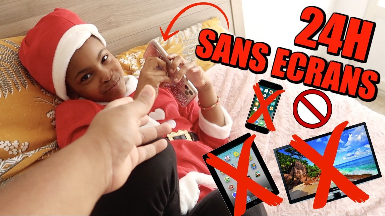 24h SANS ECRANS DANS LA CHAMBRE DE MAMAN  !