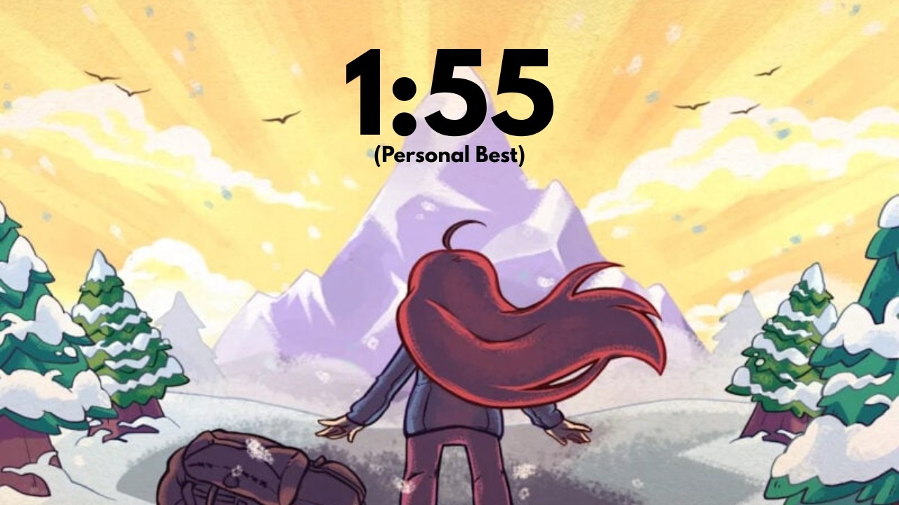 Celeste Speedrun Ch1 1:55 (Personal Best)