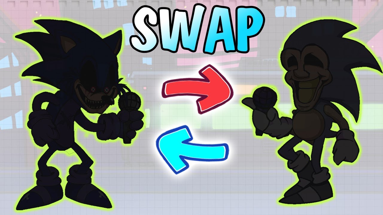 Lord X + Majin SONIC FNF Swapping Drawing Speedpaint