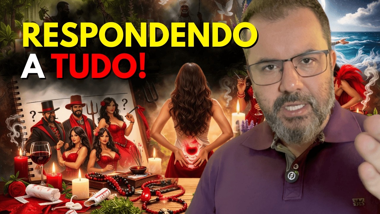 PAI RESPONDE: como TRABALHAR COM 3 EXUS, TRABALHAR em PERÍODO MENSTRUAL, ORIXÁS EM RELAÇÃO ÀS ERVAS.