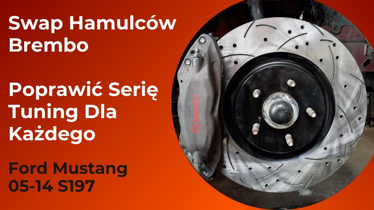 Ford Mustang Brembo Swap 05-14 S197