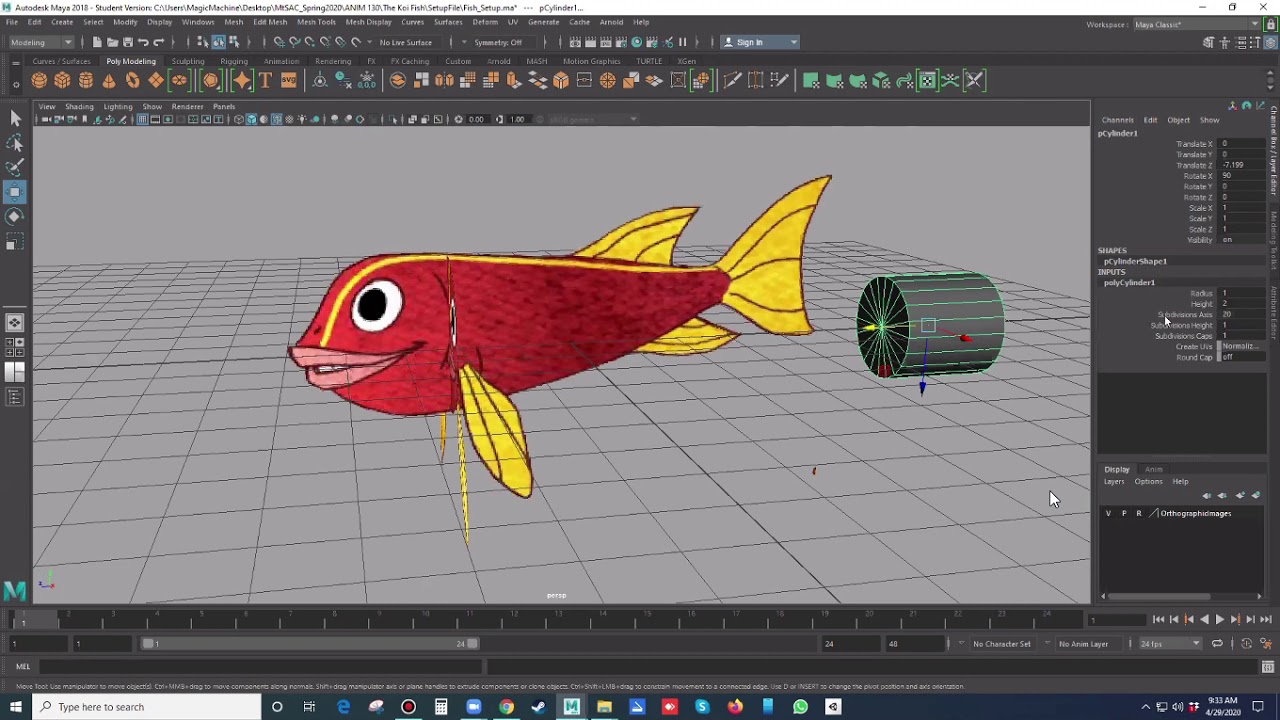 Maya - Organic models ( p1 )