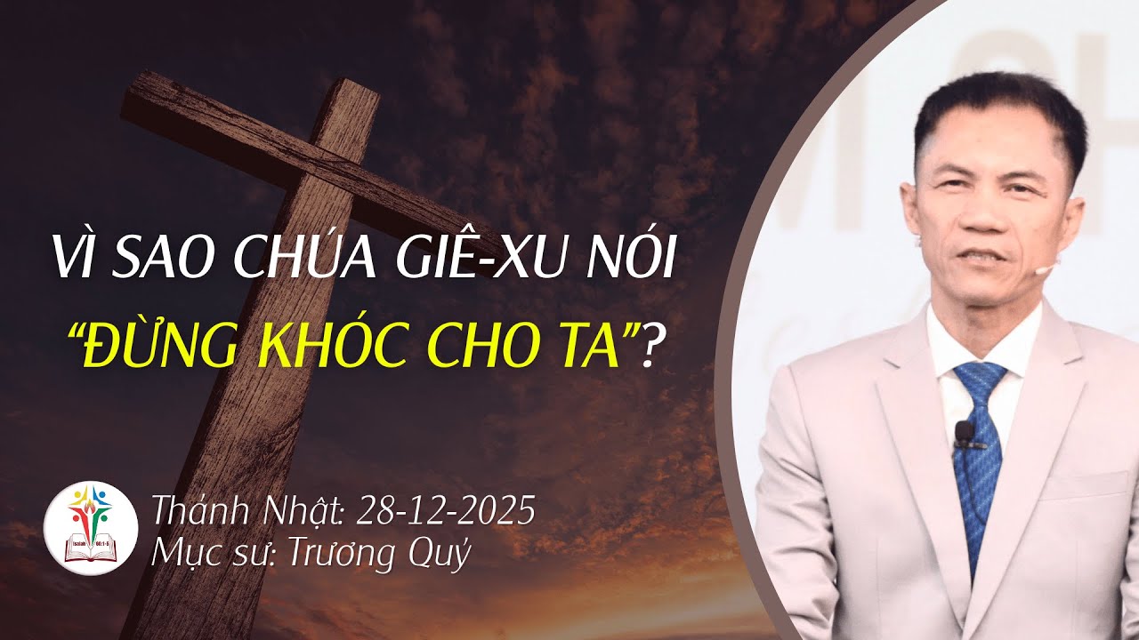 Vì sao Chúa Jesus nói 