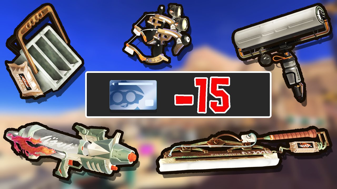 I bought all the new Barazushi Weapons in Splatoon, so you don't have to!