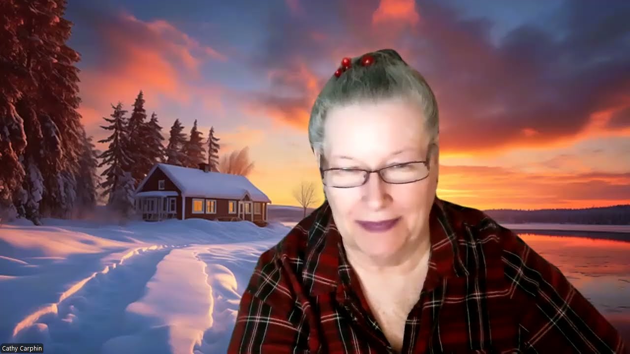 Christmas Cabin Memories - Random Thoughts - Let's Talk Together