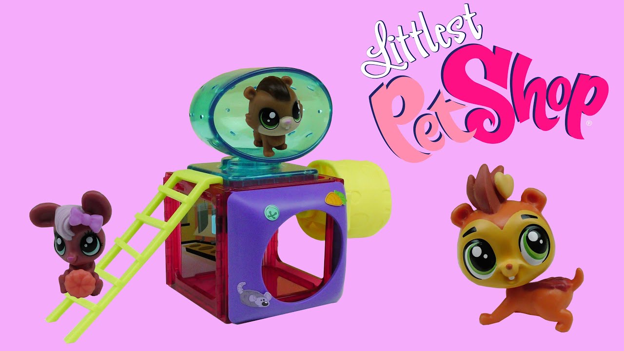 Распаковка игрушки день в лагере с ежиком Расселом ЛПС. LPS playset day camp unboxing