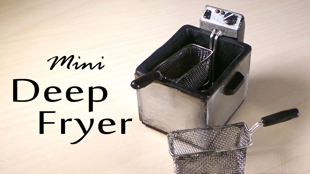 Miniature Deep Fryer - Polymer Clay Tutorial