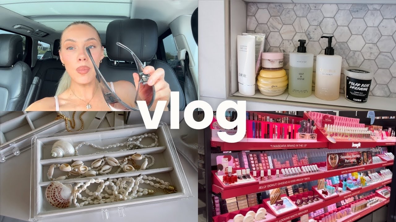 VLOG: Healthy Costco Haul, Girly Shopping & Organizing w Lolalet + Freaky Friday Movie