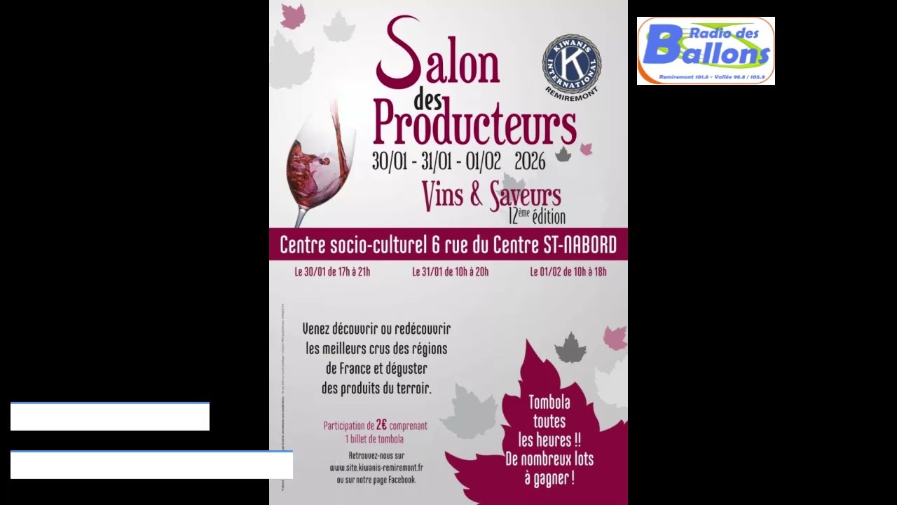 12ème édition du salon des producteurs , vins et saveurs de St-Nabord