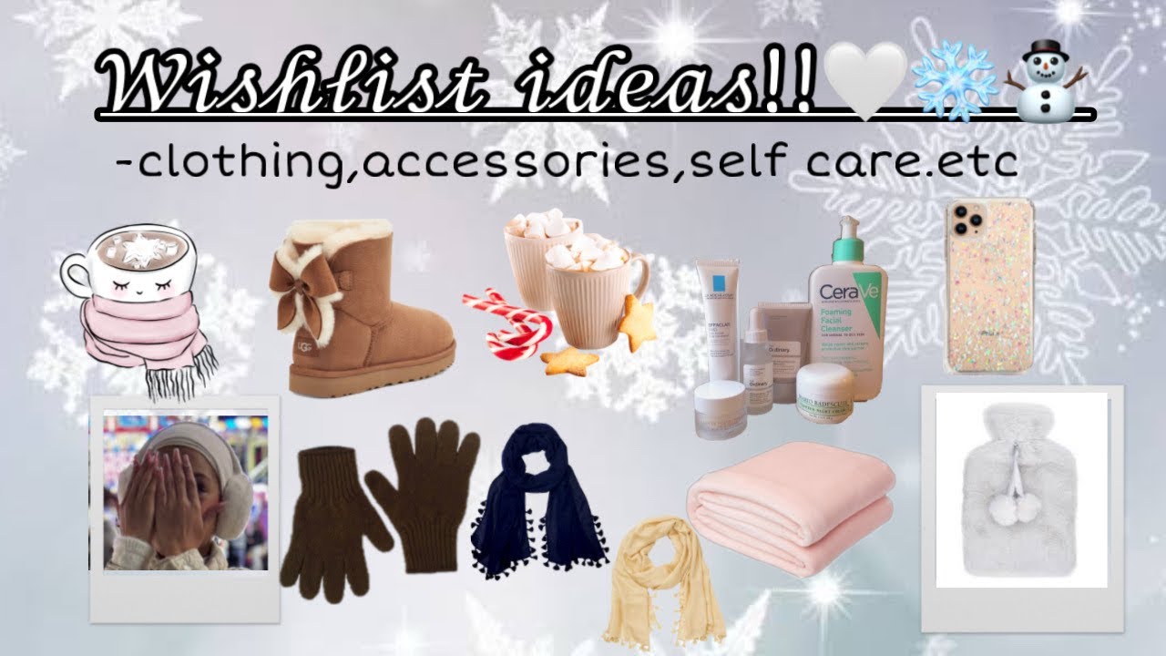 ❄️winter wishlist ideas❄️| 2025 gift ideas | stuff to buy urself 