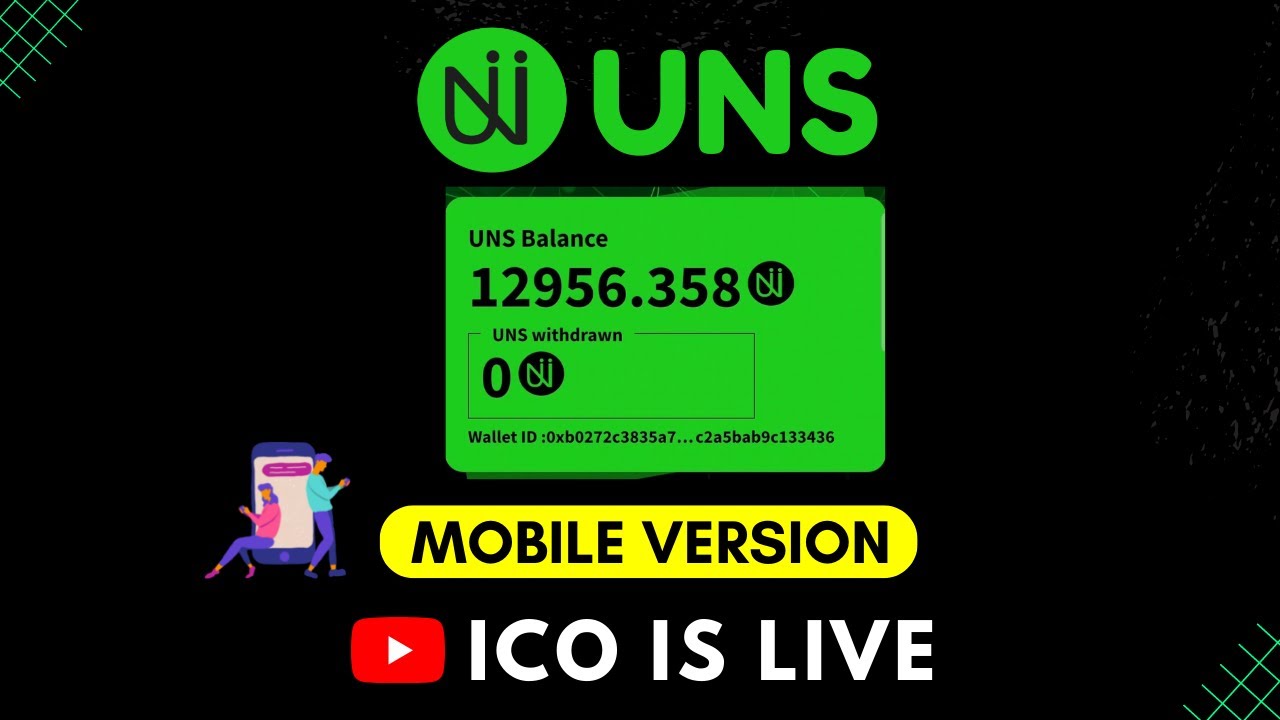 How to Participate UNS ICO in Mobile l Step by Step Procedure #UNS