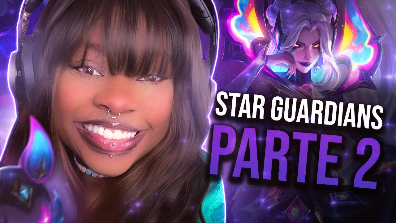 REAGINDO À SEGUNDA PARTE DAS SKINS STAR GUARDIAN! │ League of Legends - Jinkiwinkki