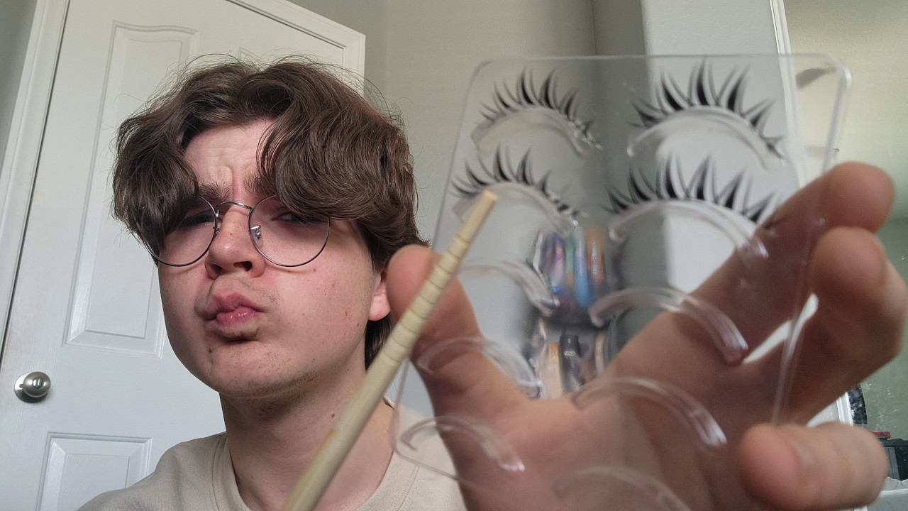 ASMR your straight friend does your makeup... again