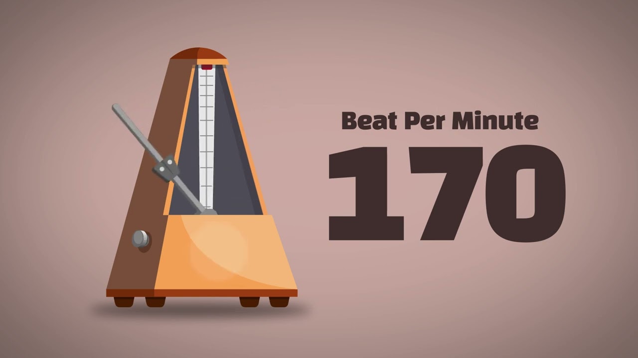170 BPM Metronome [1Hour]