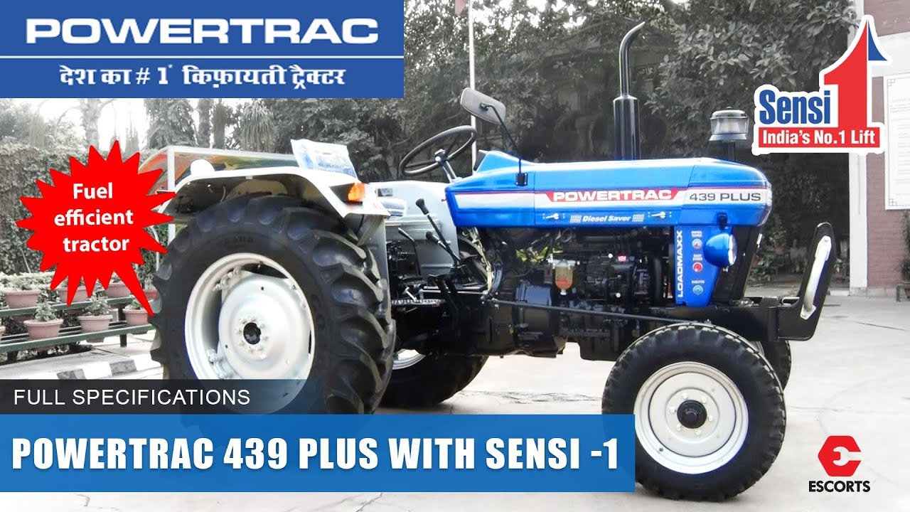Powertrac 439 plus with sensi -1