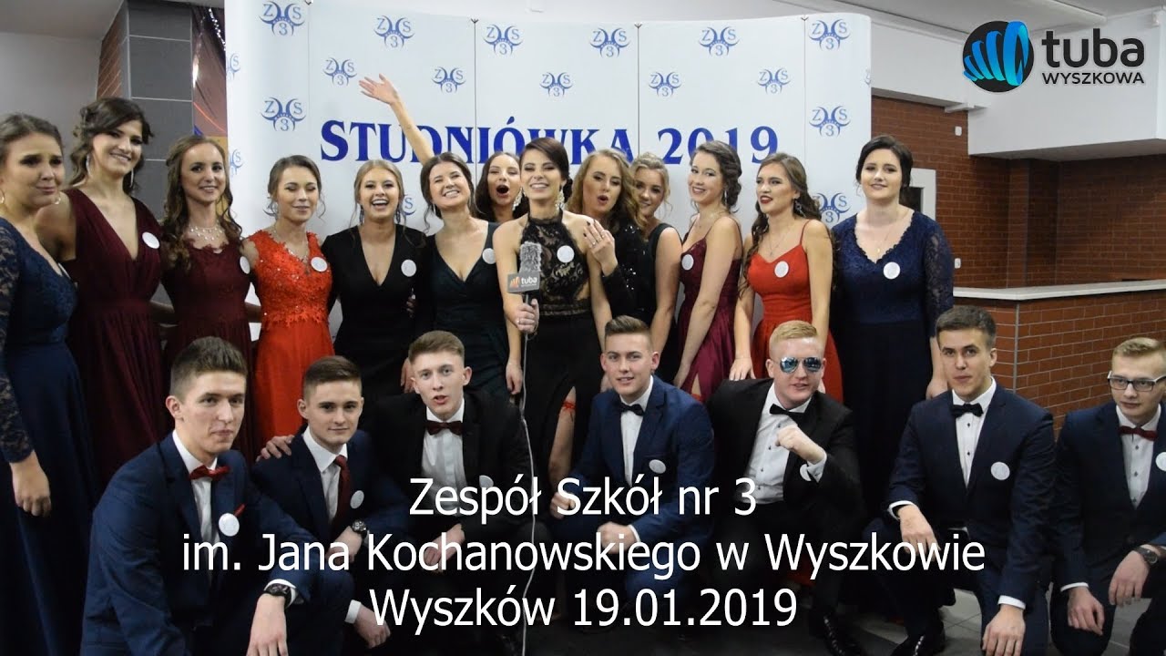 Studniówka 2019 w Zespole Szkół nr 3 w Wyszkowie