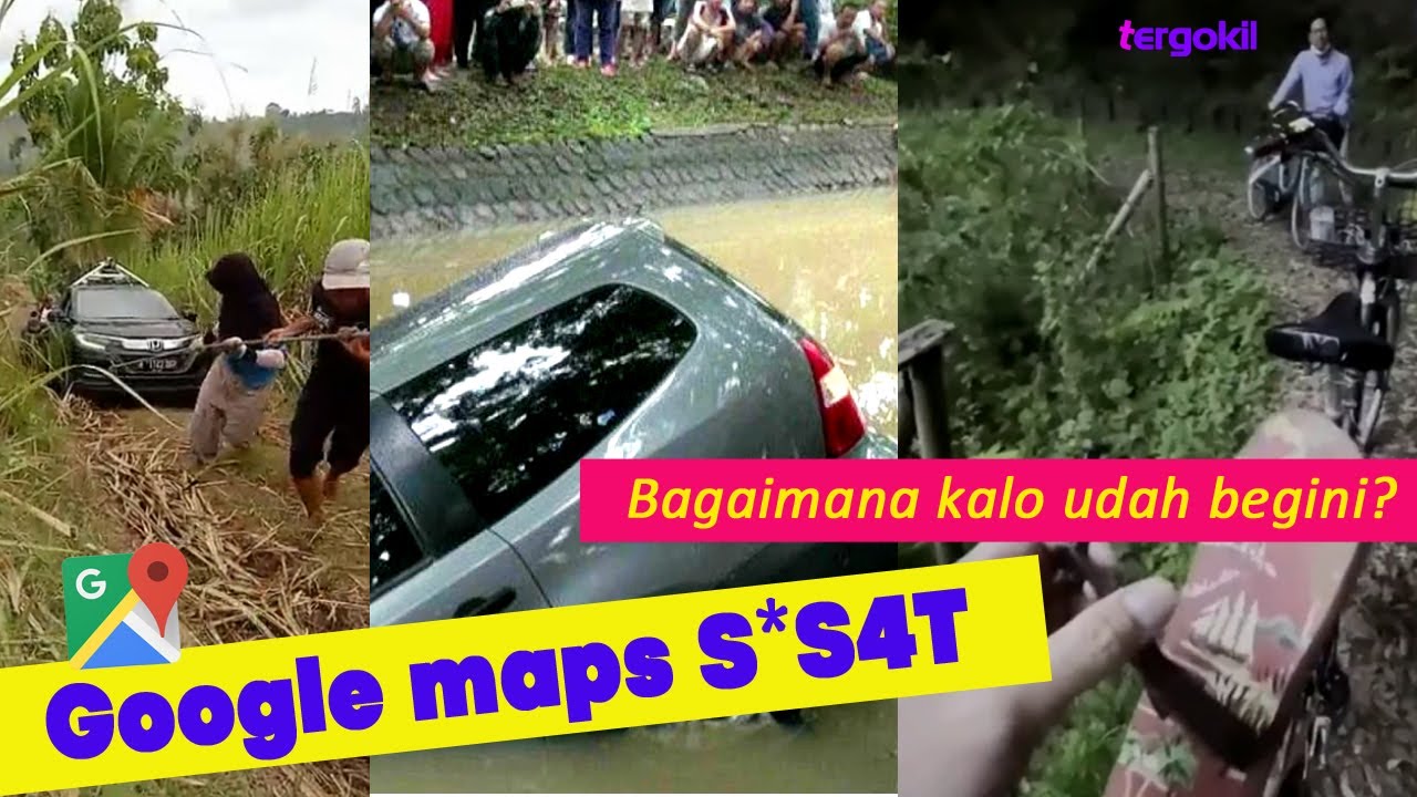 Akibat Google maps gini amat❗ Video lucu 