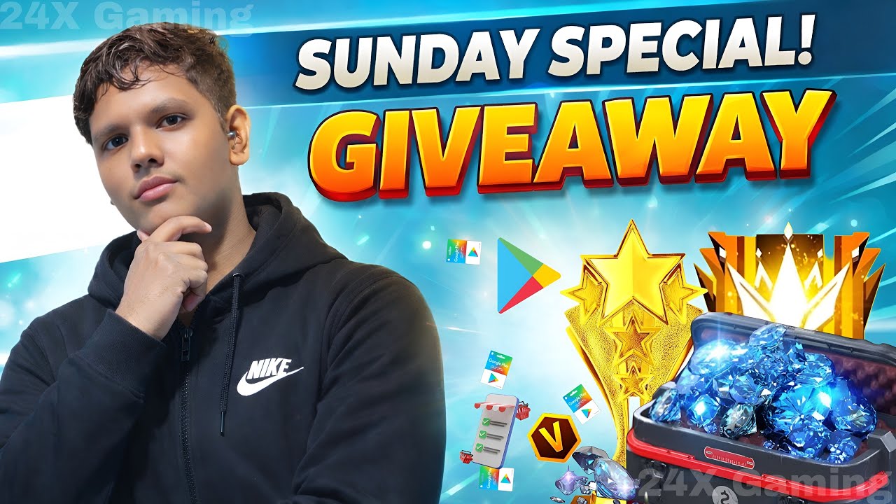 Unlimited Rewards 😱🎁 | Sunday Giveaway LIVE 🔥