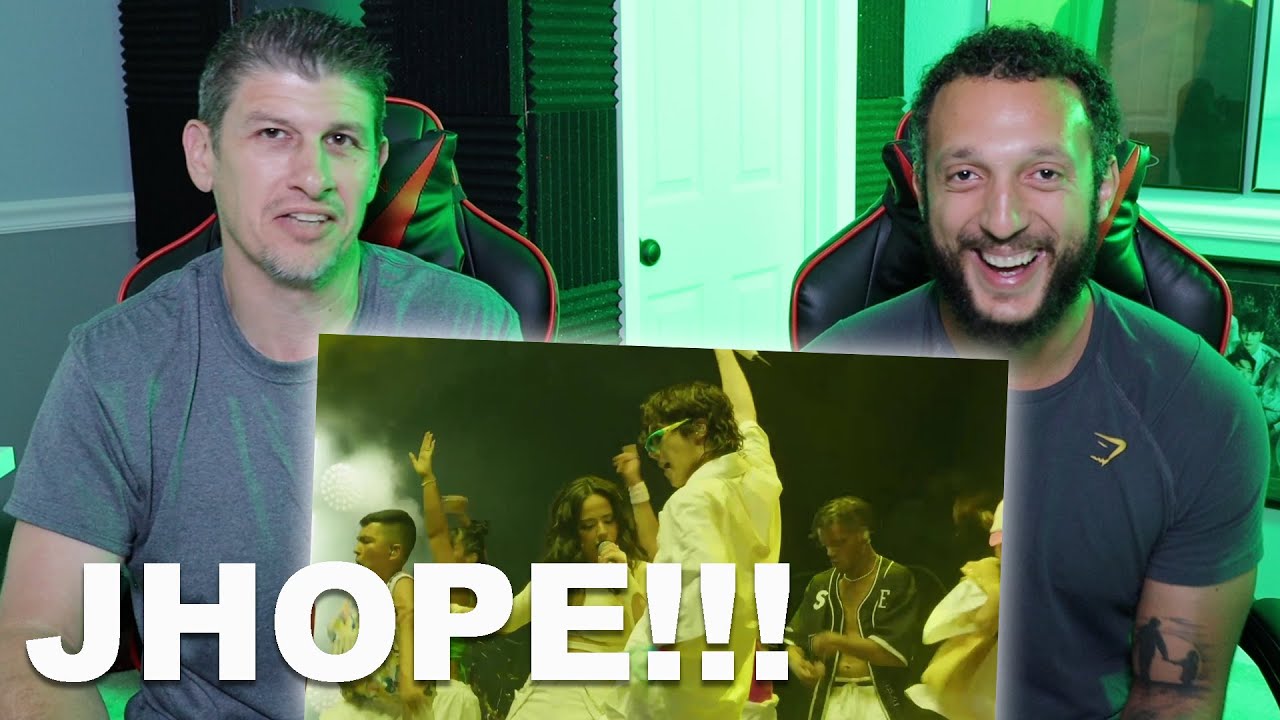 j-hope 'Chicken Noodle Soup (feat. Becky G)' @ Lollapalooza 2022 REACTION!!!