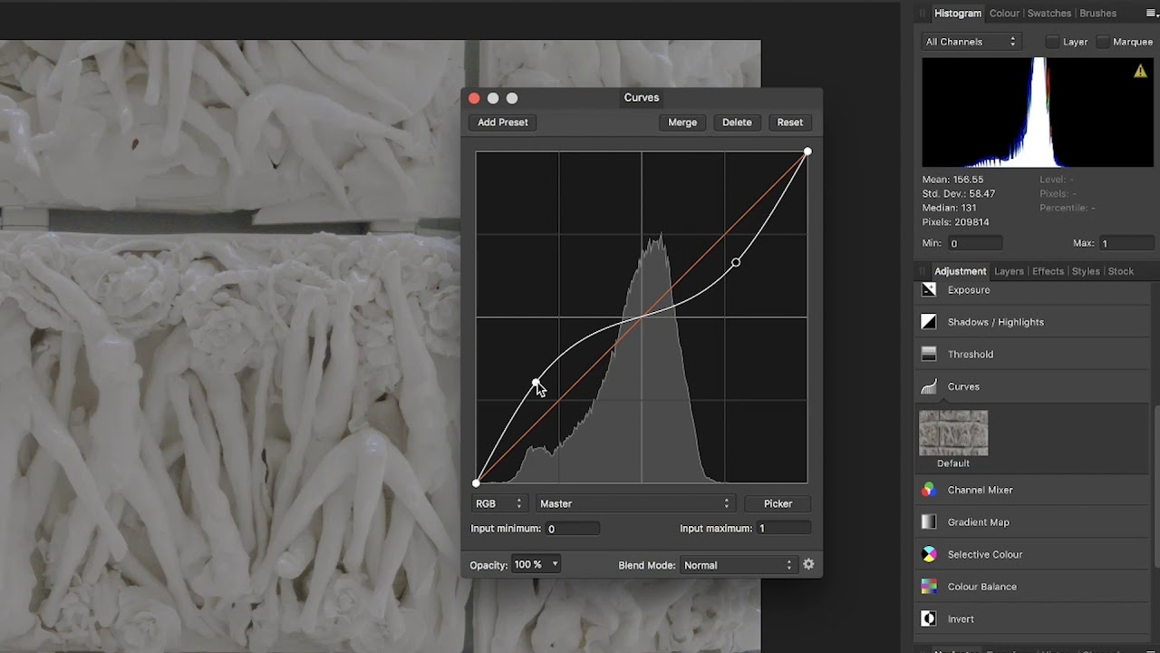 The Principles of Curves in Affinity Photo