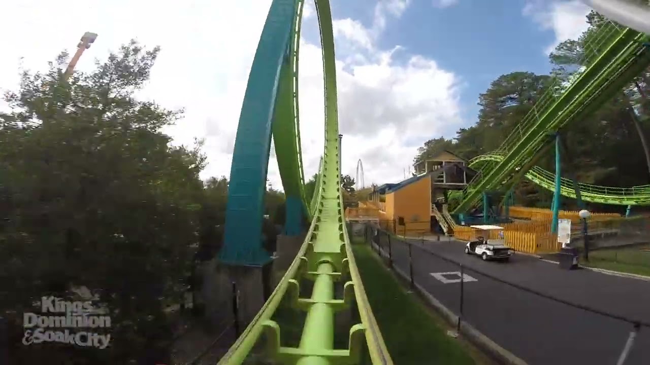 Shockwave POV - Defunct Stand-Up Roller Coaster 1986-2015