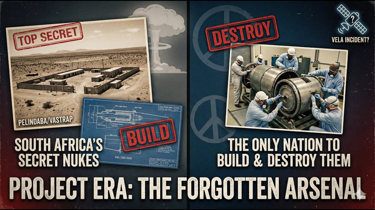 Title: The Only Nation to Build & Destroy Its Own Nukes: South Africa’s Secret Program