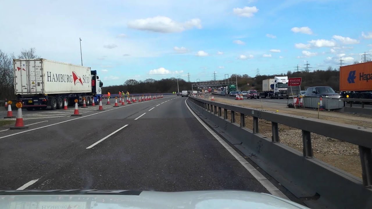 London driving A406, A13, Leyton- Chafford Hundred