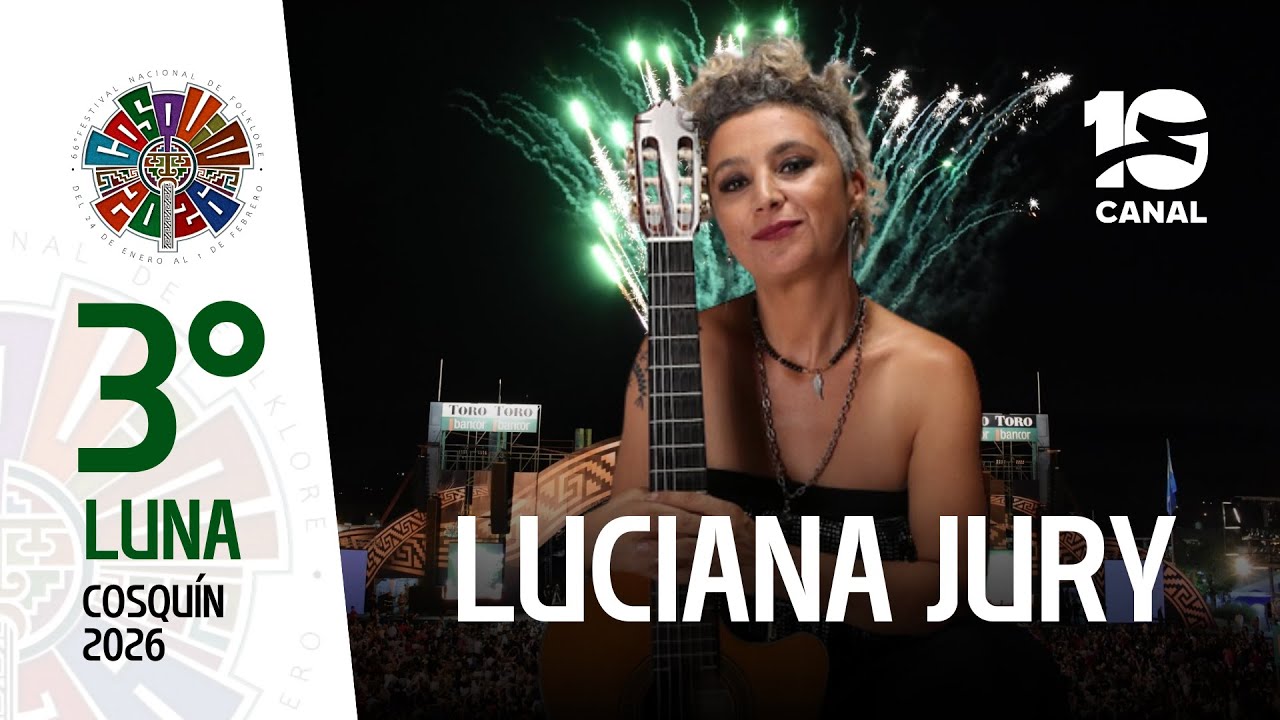 Luciana Jury en Cosquín 2026 | Festival Nacional de Folklore