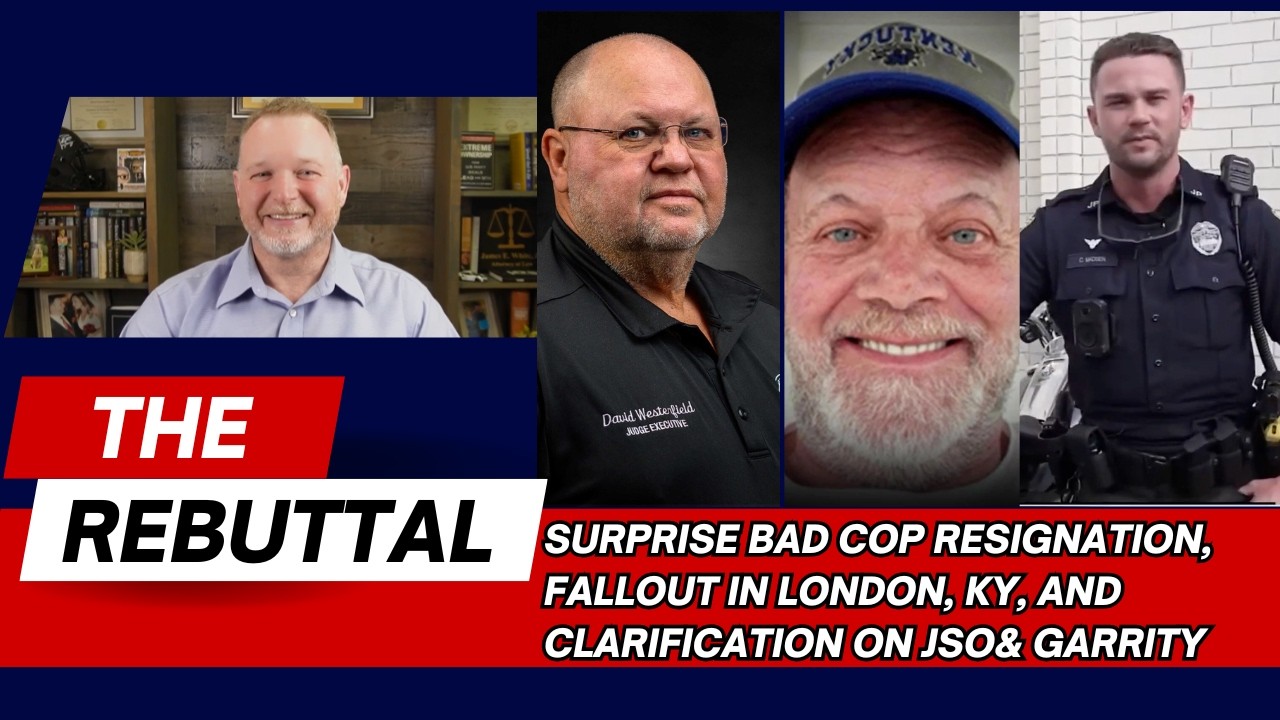 SURPRISE Bad Cop Resigns & Accountability FALLOUT in LONDON KY, Invites DOJ In to Investigate!