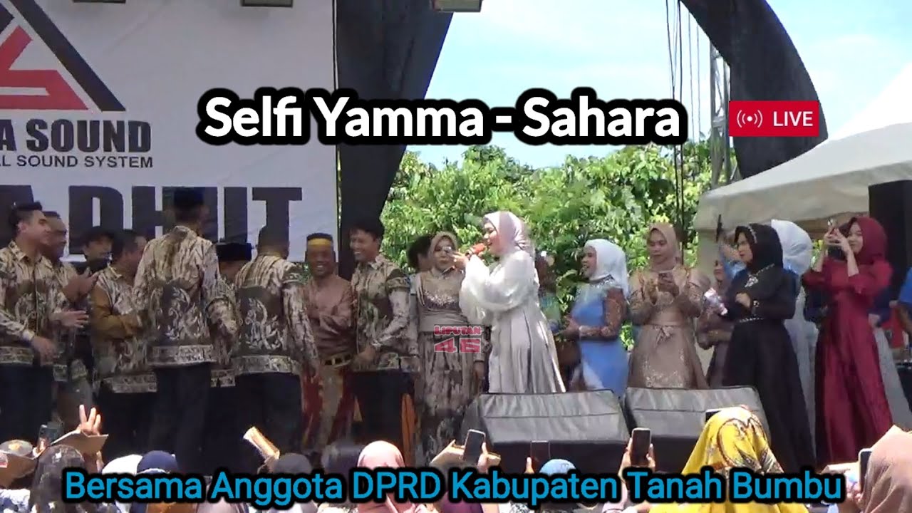 Selfi Yamma - Bersama Anggota DPRD Kabupaten Tanah Bumbu.