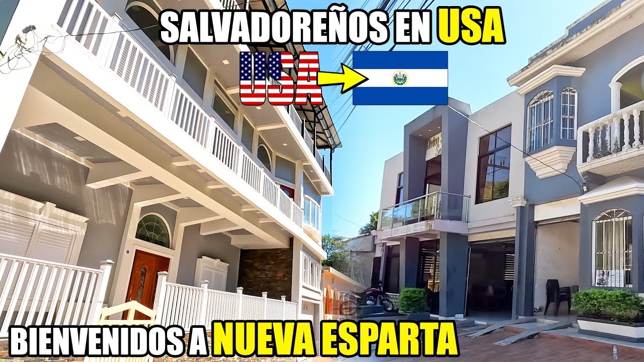 EL ESFUERZO Y AÑOS DE SACRIFICIO EN LA USA 😱 CASAS MAGNIFICAS EN EL ORIENTE DE EL SALVADOR😍