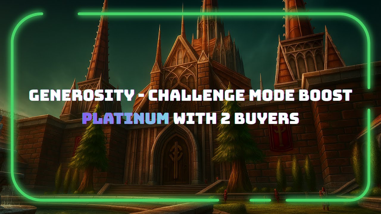 MOP Challenge Mode Boost - Scarlet Monastery - Platinum