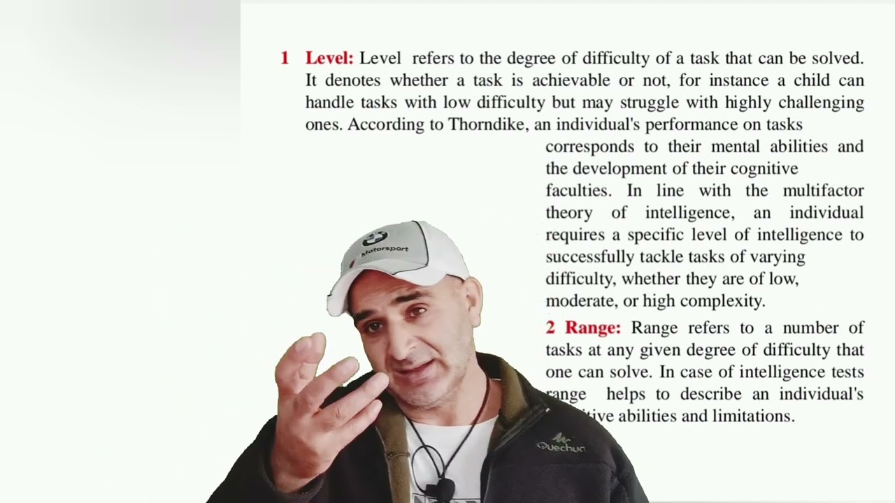 MULTI FACTOR THEORY OF INTELLIGENCE BY THRONDIKE: NET JRF CTET SET UG PG