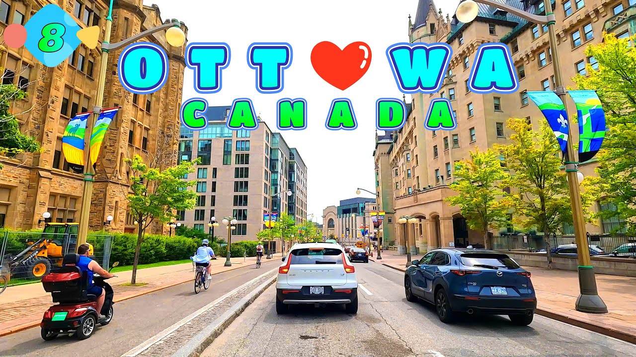 Ultra Ottawa Drive Part 8/9, Capital of Canada 4K - UHD