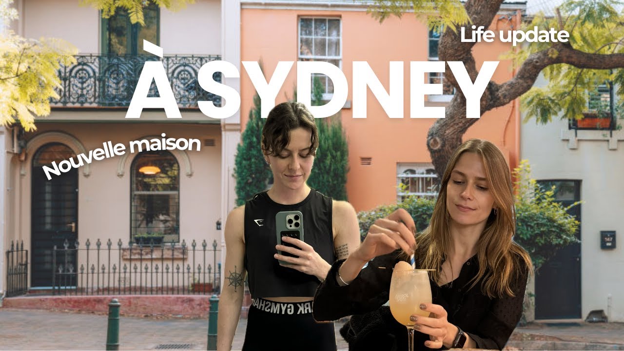 Nouvelle maison à Syndey l VLOG l Prépa sport & LIFE UPDATE