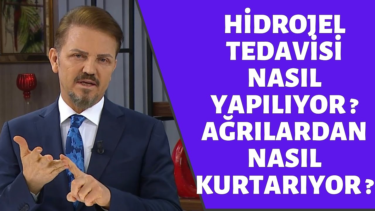 DOÇ.DR.AHMET İNANIR / HİDROJEL TEDAVİSİ NASIL YAPILIYOR ? AĞRILARDAN NASIL KURTARIYOR ?