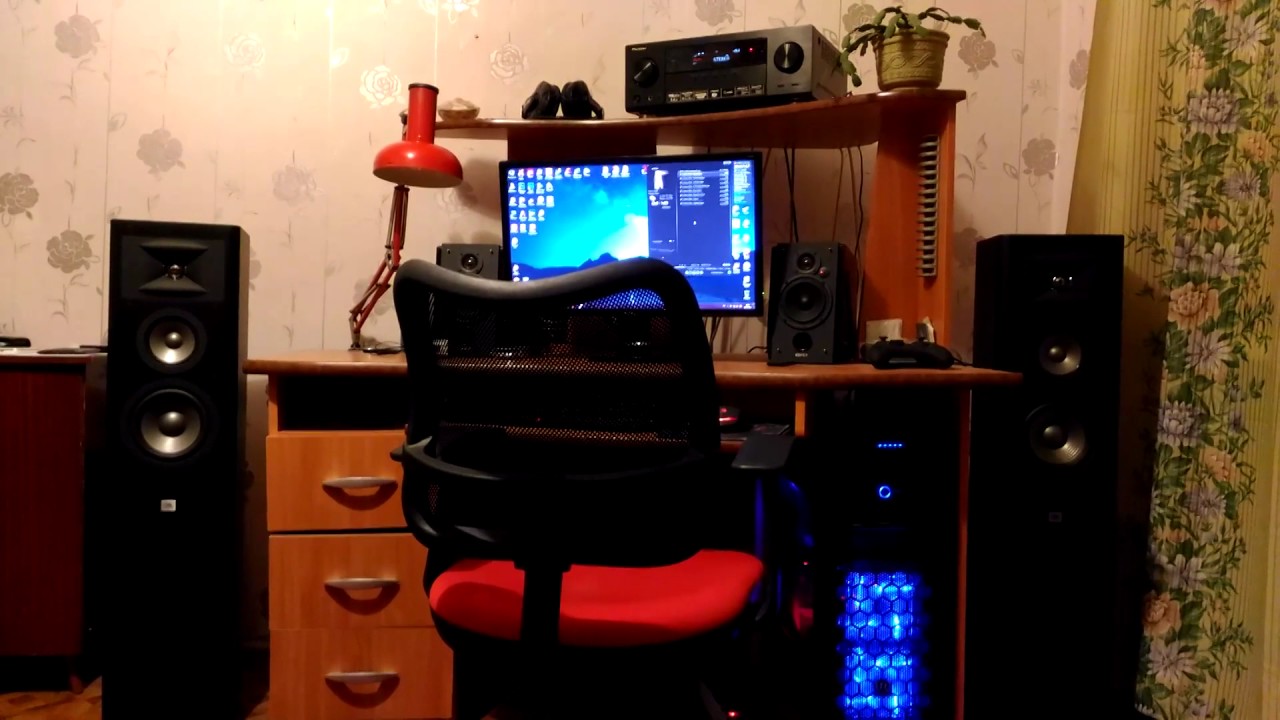 JBL Studio 270 & Pioneer VSX 924-K. Snowy White - Midnight Blues