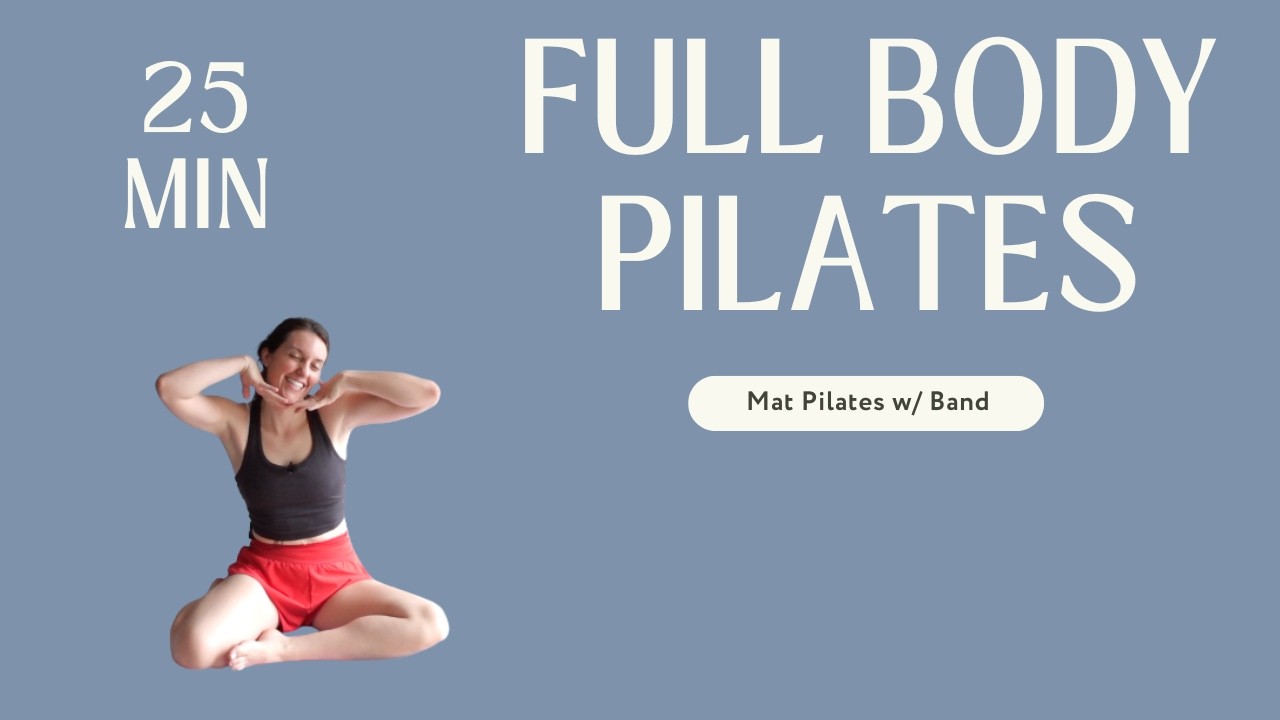 Full Body Pilates Burn | 25 Mins with a Resistance Band