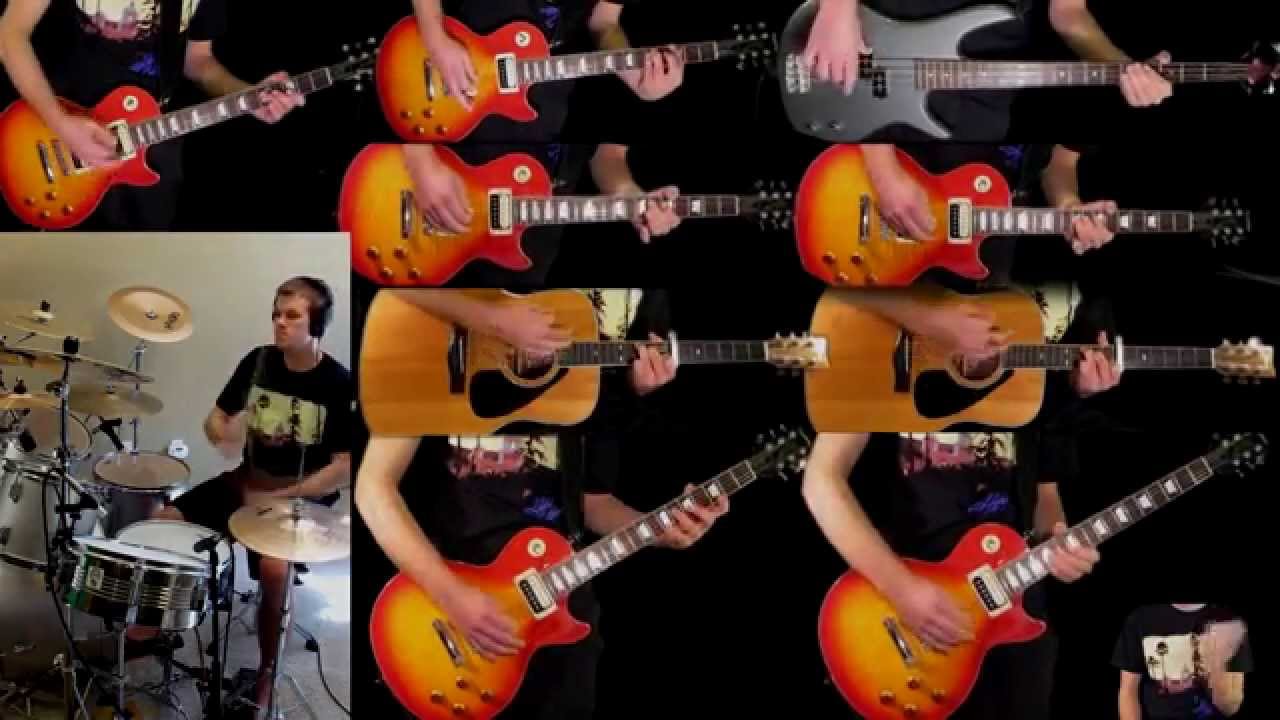 Hotel California - Eagles - Guitar Bass Drum Cover
