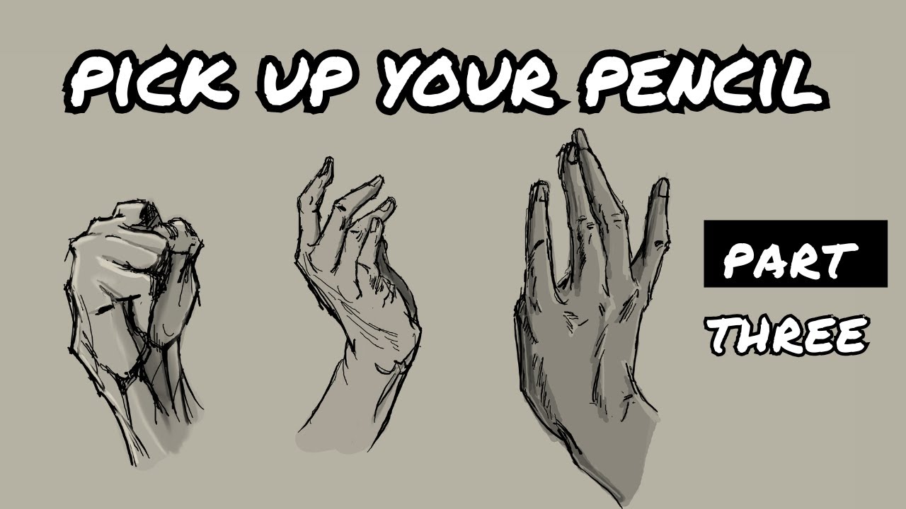 How To Draw Hands - A Final Timelapse