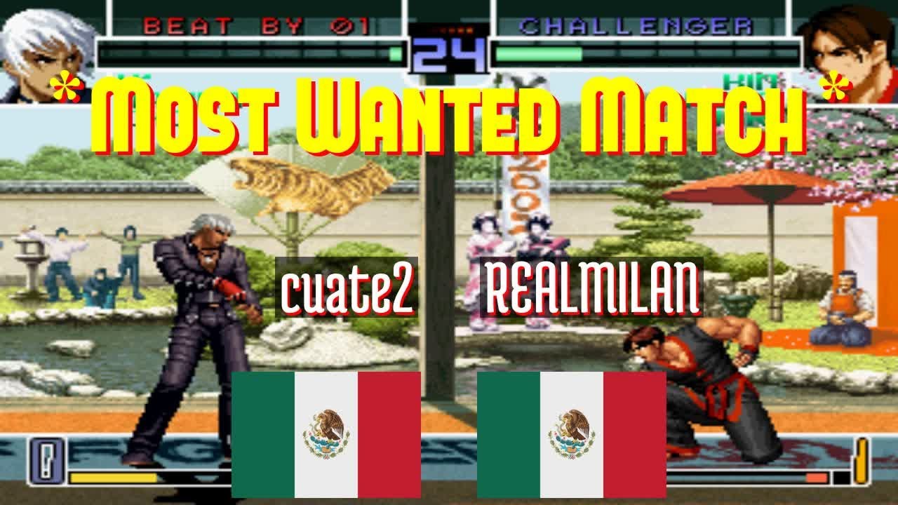 FT10 @kof2002: cuate2 (MX) vs REALMILAN (MX) [King of Fighters 2002 Fightcade]