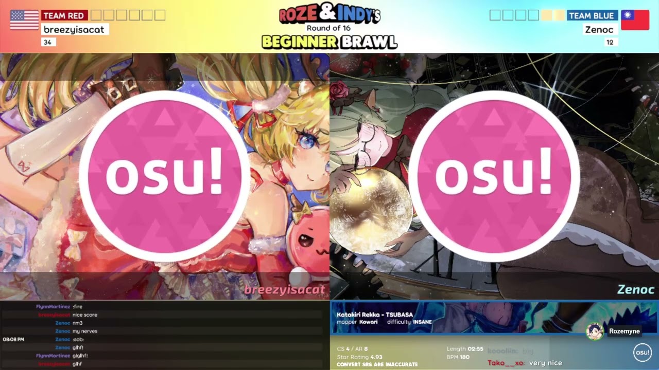 Roze & Indy's Beginner Brawl | Ro16: breezyisacat vs. Zenoc