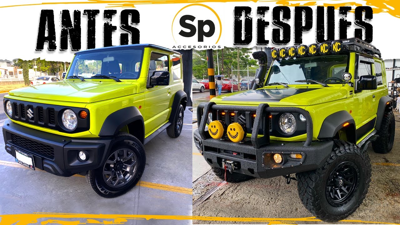Proyecto Suzuki Jimny Modificado en serio| Modification Lift Kit Suspensión Accesorios KC Dobinsons