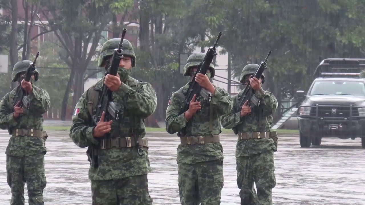 Adiestramiento de ingreso al Ejército Mexicano