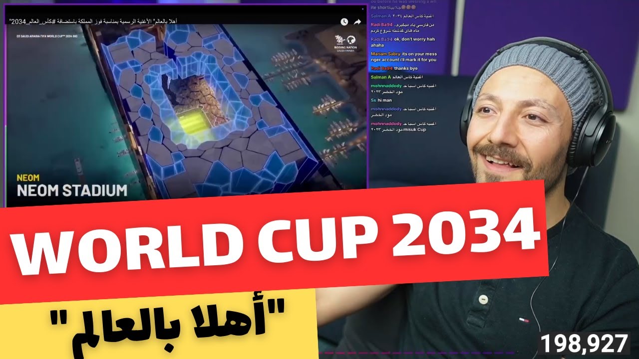 🎦 Трансляция | Чемпионат мира по футболу 2034 «Hello World» — официальная песня чемпионата мира п...