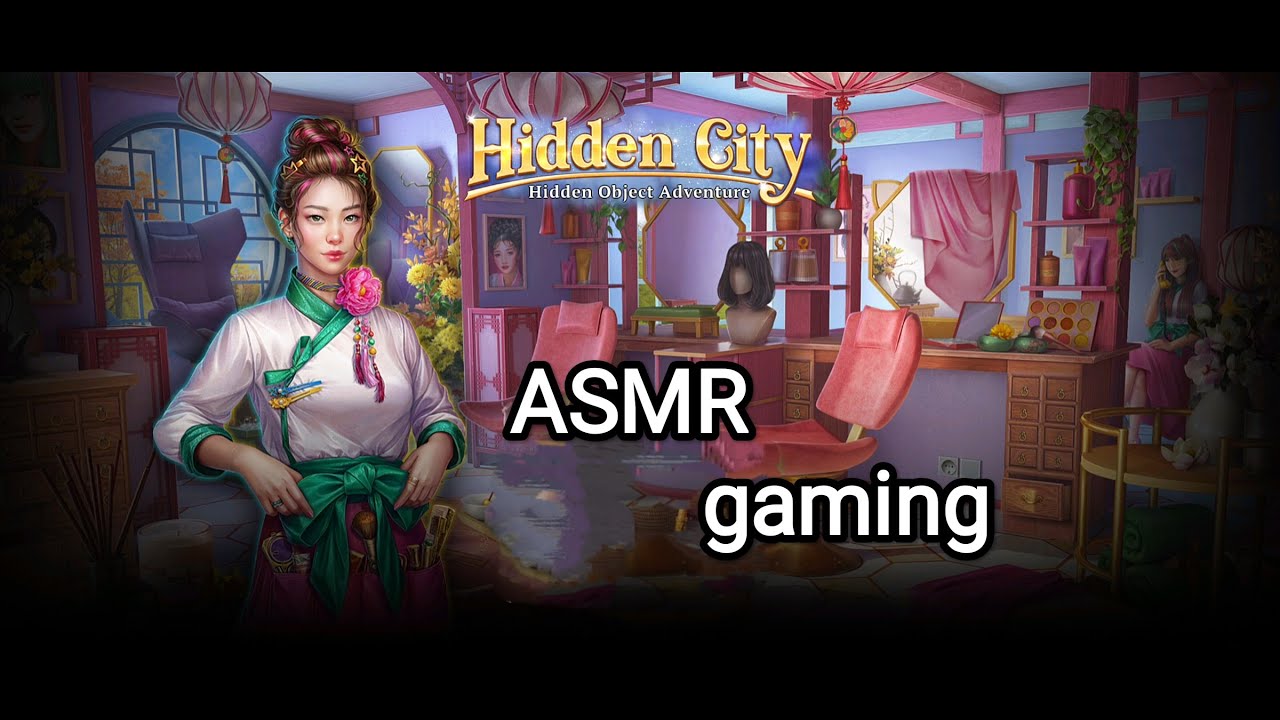 ASMR gaming / АСМР игра на телефоне / chewing gum / жую жвачку / шёпот / gum / whisper