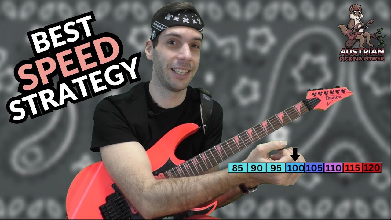 Alternate Picking Speed Building Secret | 2 Step Guide To Improve Tempo