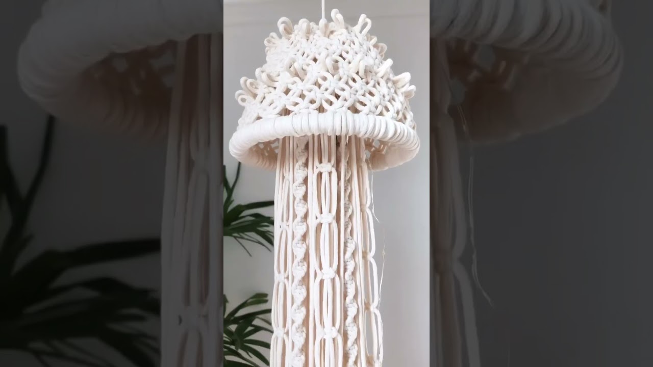 #diy #creative #macramelamp #beautiful #handmade #macrame #homedecor #subscribe #macramemakers
