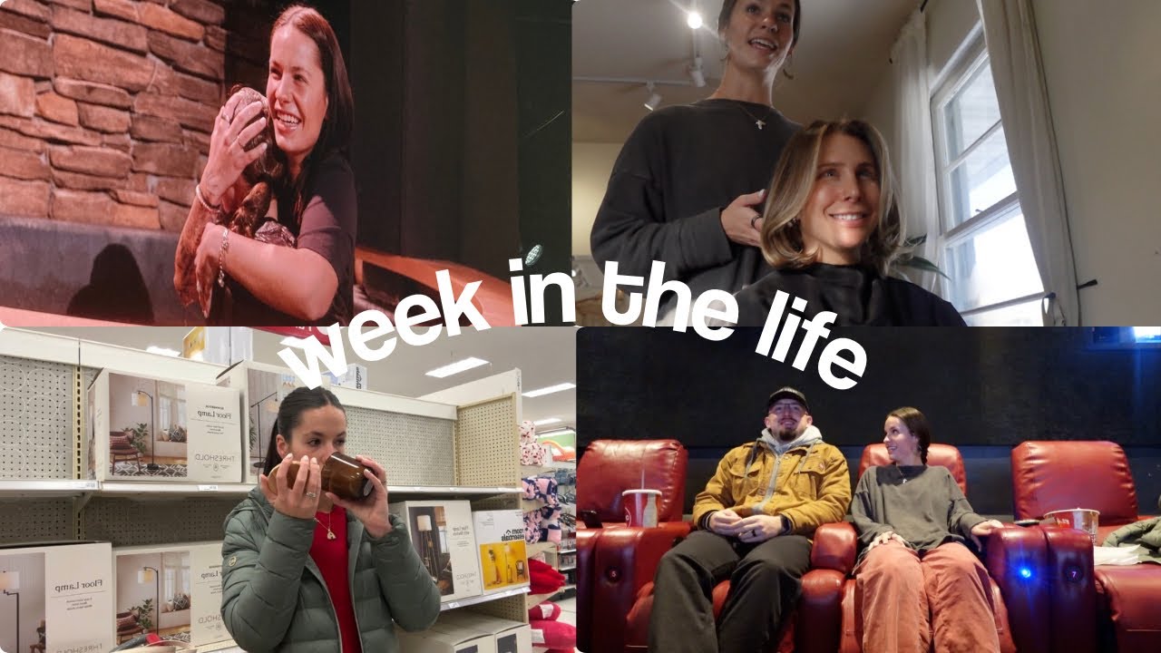 full week in the life | snow days, cozy hobbies, baptizing my students