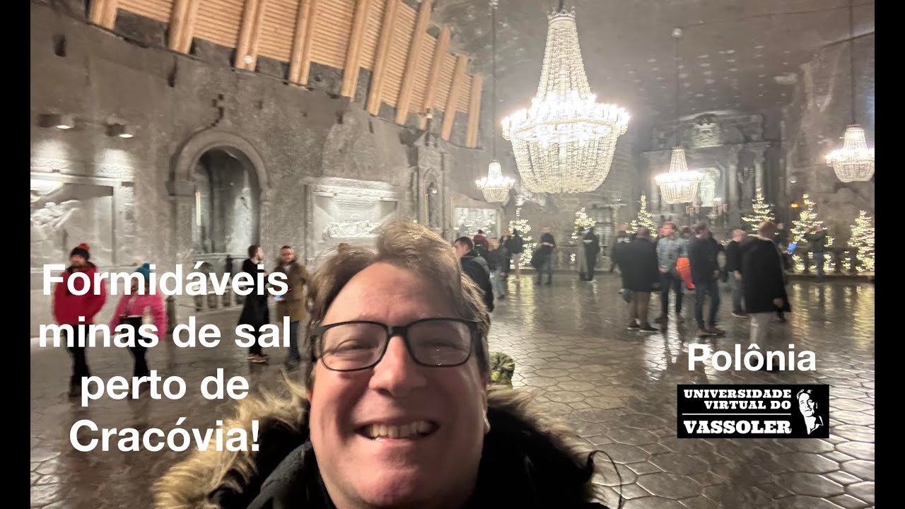 Viagens de Vassoler #303: Formidáveis minas de sal perto de Cracóvia | Polônia